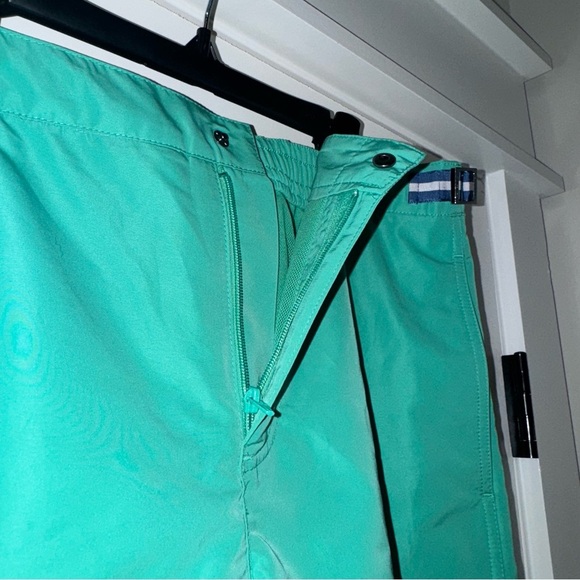 Vineyard Vines Teal Men 5in Swim Trunks - Picture 4 of 5